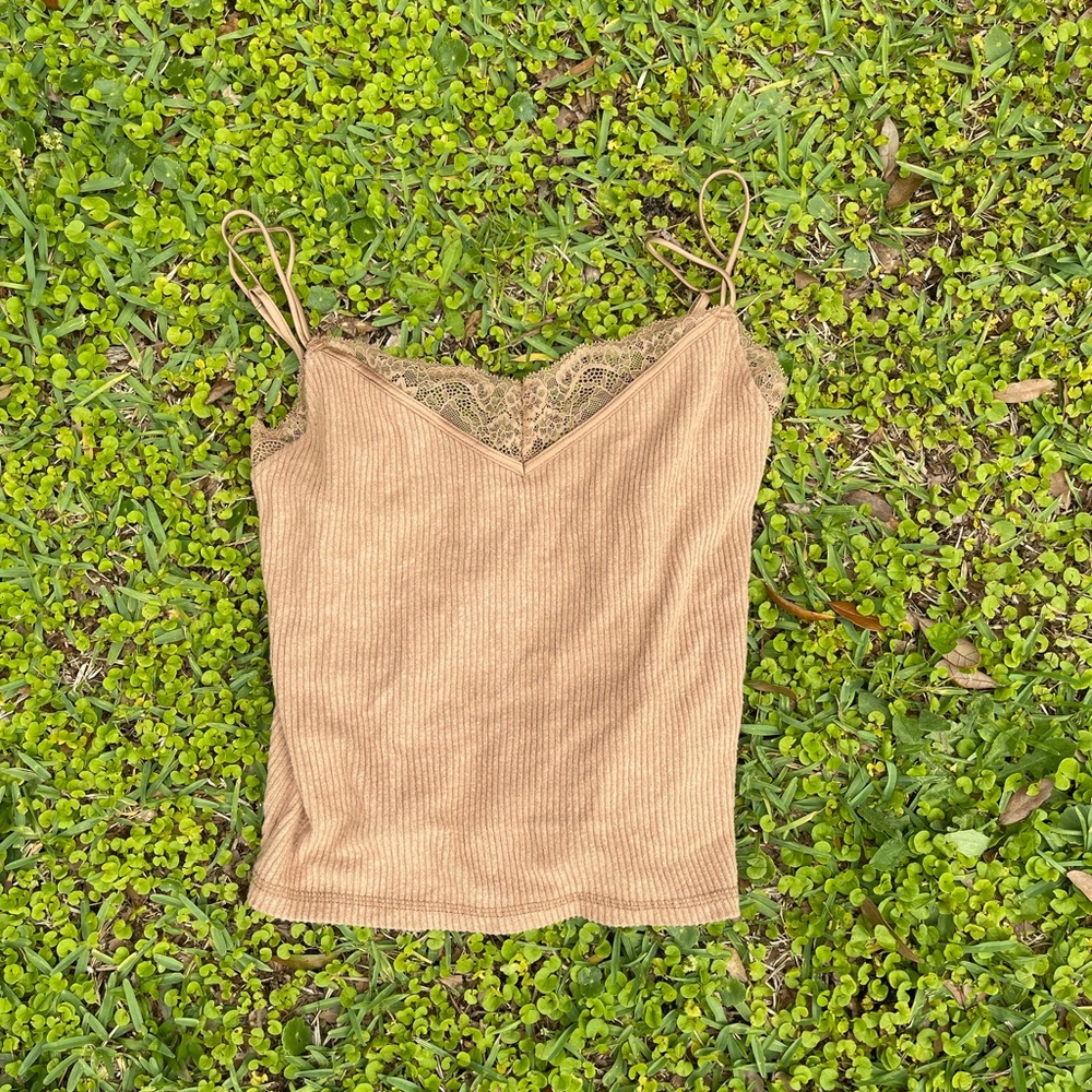 abercrombie lace tank